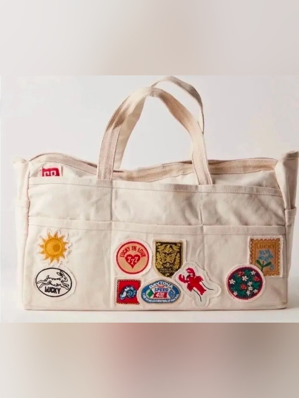 NWT Free People Kiss My Patch Tote OS